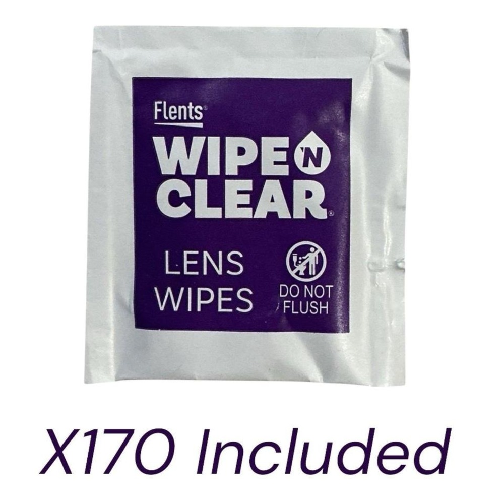 Flents‎ - Wipe 'N Clear Lens Wipes (170 ct) - Glasses Cleaner